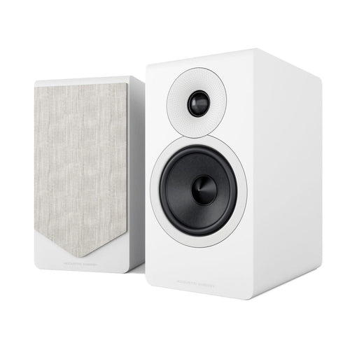 Acoustic Energy AE300 MKII Standmount Speakers Pair Matte White