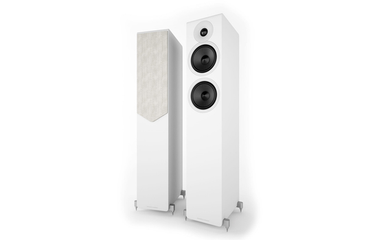 Acoustic Energy AE309 MK2 Floorstanding Speakers Pair Matt White