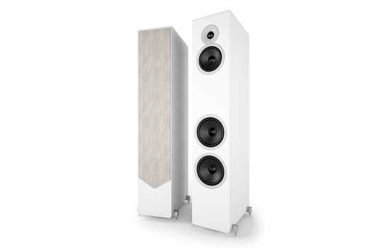 Acoustic Energy AE320 MK2 Floorstanding Speakers Pair Matt White