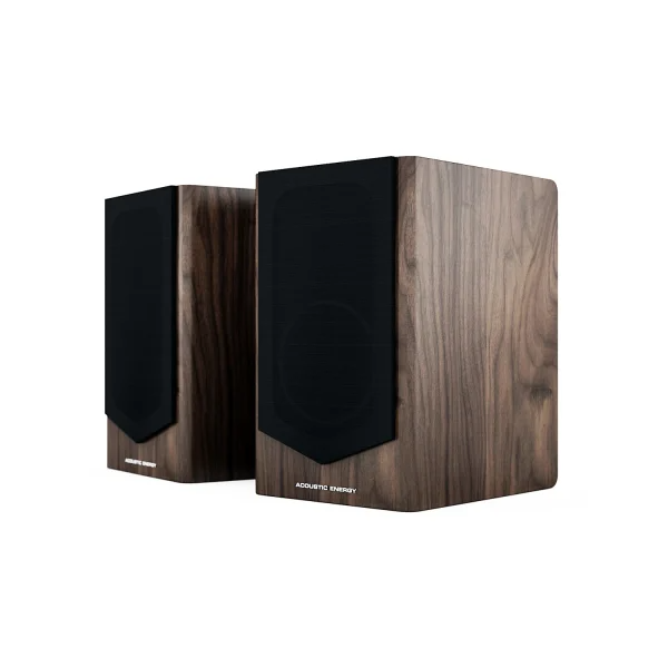 Acoustic Energy AE500 Standmount Speakers (Pair) Walnut Wood Veneer