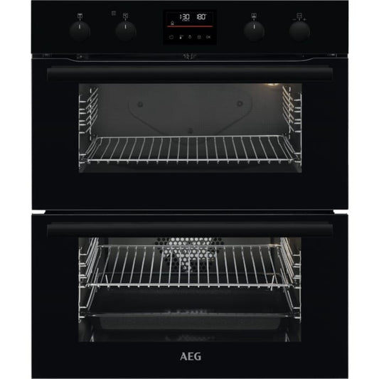 AEG 6000 Series DUB535060B SurroundCook Built Under Electric Double Oven in Black