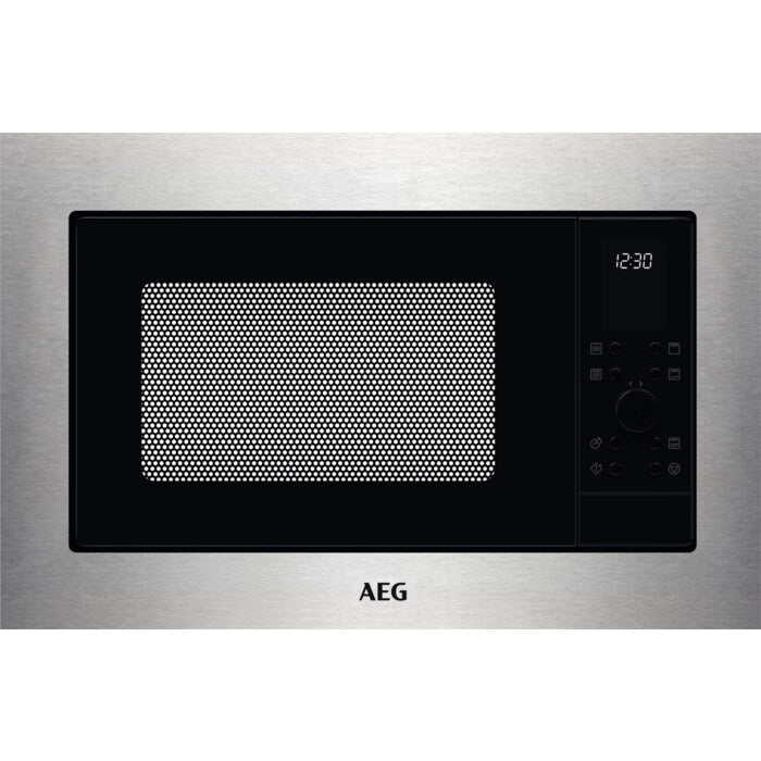 AEG 6000 Series MSE2527DM Built In Microwave Oven With Grill in Stainless Steel