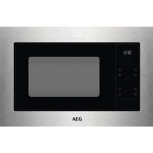 AEG 6000 Series MSE2527DM Built In Microwave Oven With Grill in Stainless Steel