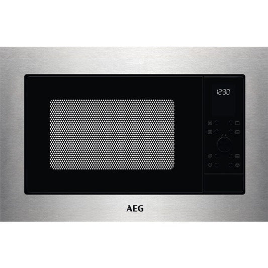 AEG 6000 Series MSE2527DM Built In Microwave Oven With Grill in Stainless Steel