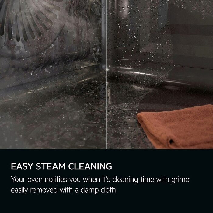 AEG 8000 Series TB8SB731AB Meal Assist with Steam Pro Electric Single Built in Oven with Touch Controls