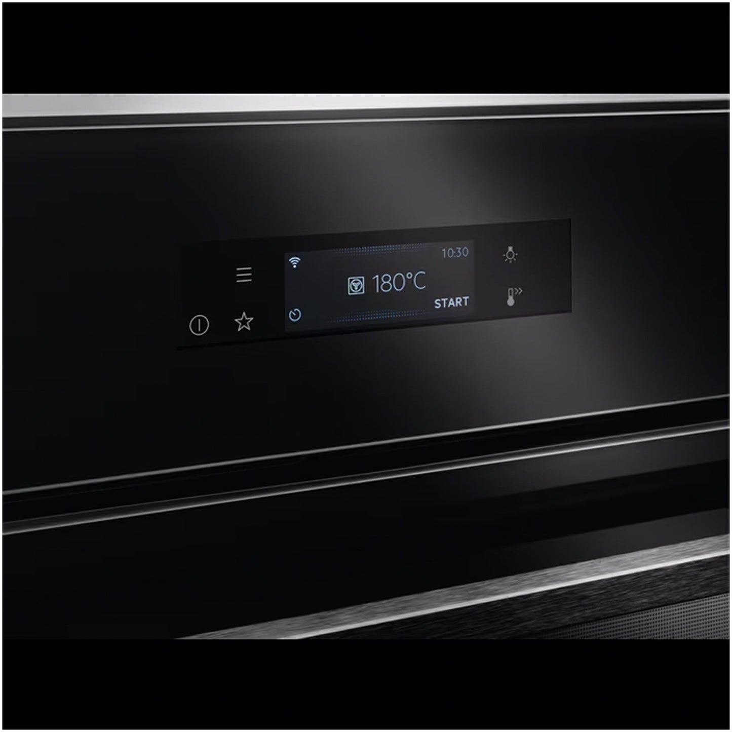AEG 9000 Series BSK798280B Steam Pro Electric Single Built in Oven with Touch Controls Black
