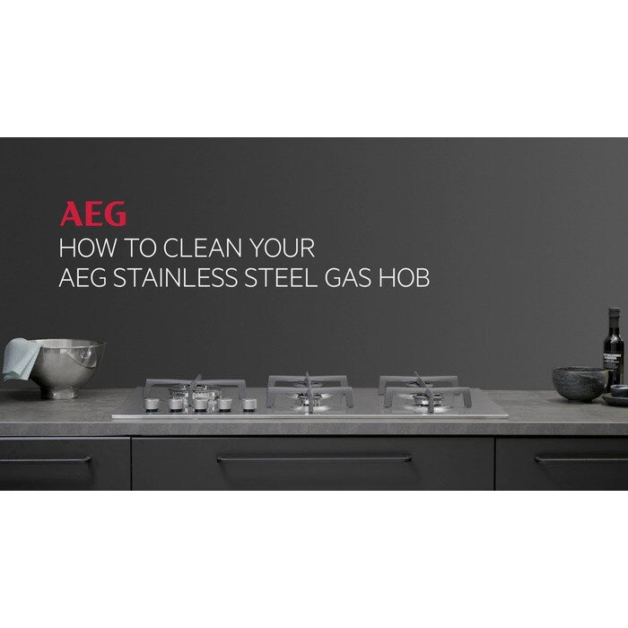 AEG CGX6130ACM 60cm Freestanding Gas Cooker with Double Oven in Stainless Steel