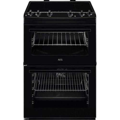 AEG CIX6500ABB 5000 Series Surround Cook 60cm Freestanding Electric Cooker with Induction Hob in Black