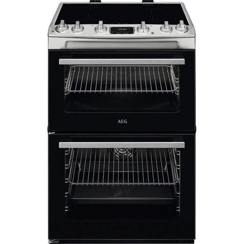 AEG CIX6540ACM 5000 Series Surround Cook 60cm Freestanding Electric Cooker with Induction Hob Stainless Steel