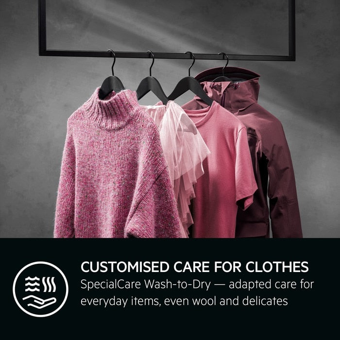 AEG LWR8516L6UD 11kg+7kg 8000 Series Power Care Freestanding 1600rpm Washer Dryer