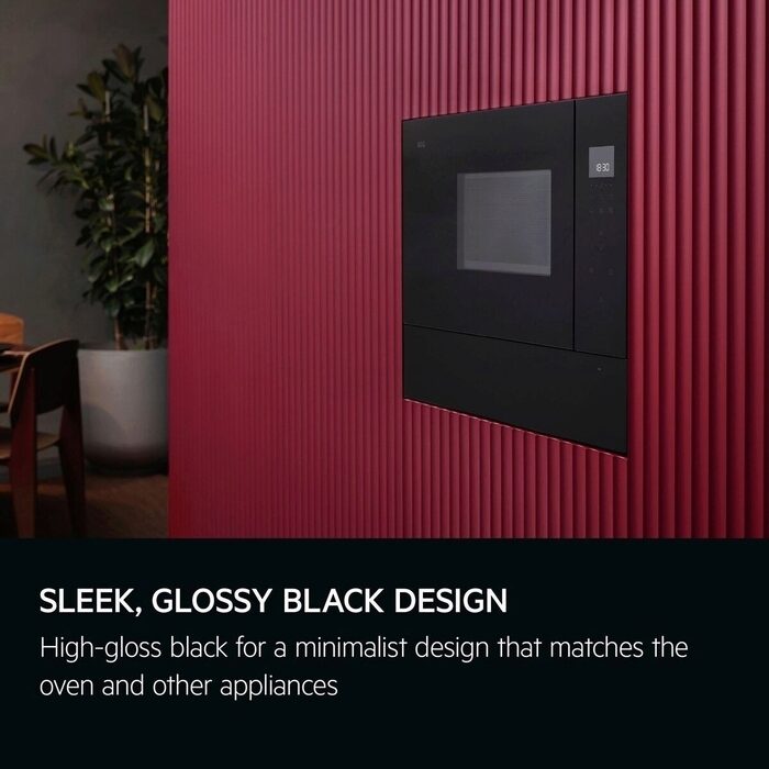 AEG OB6GM261UB 26L Built In Microwave Oven With Grill Black