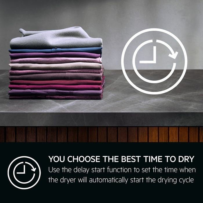 AEG TR718A4B 7000 Series 8kg Heat Pump Tumble Dryer