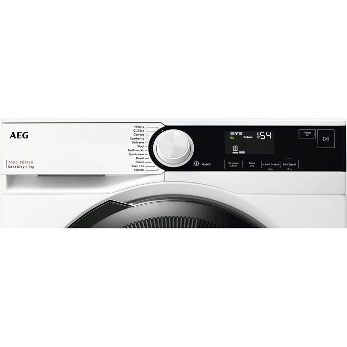 AEG TR739G4B 7000 Series 9kg Heat Pump Tumble Dryer