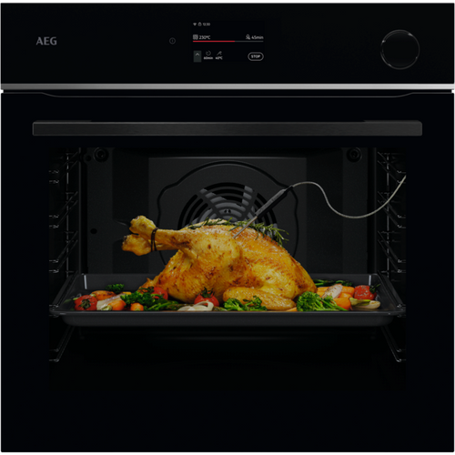 AEG TR7PB731SB Electric Built in Single Oven with Touch Controls