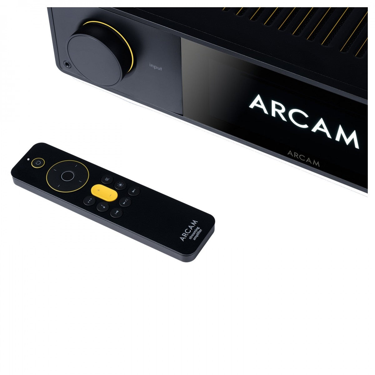 Arcam Radia SA45 Streaming Integrated Amplifier with Bowers and Wilkins 606 S3 Bookshelf Speakers Pair Black HiFi Package