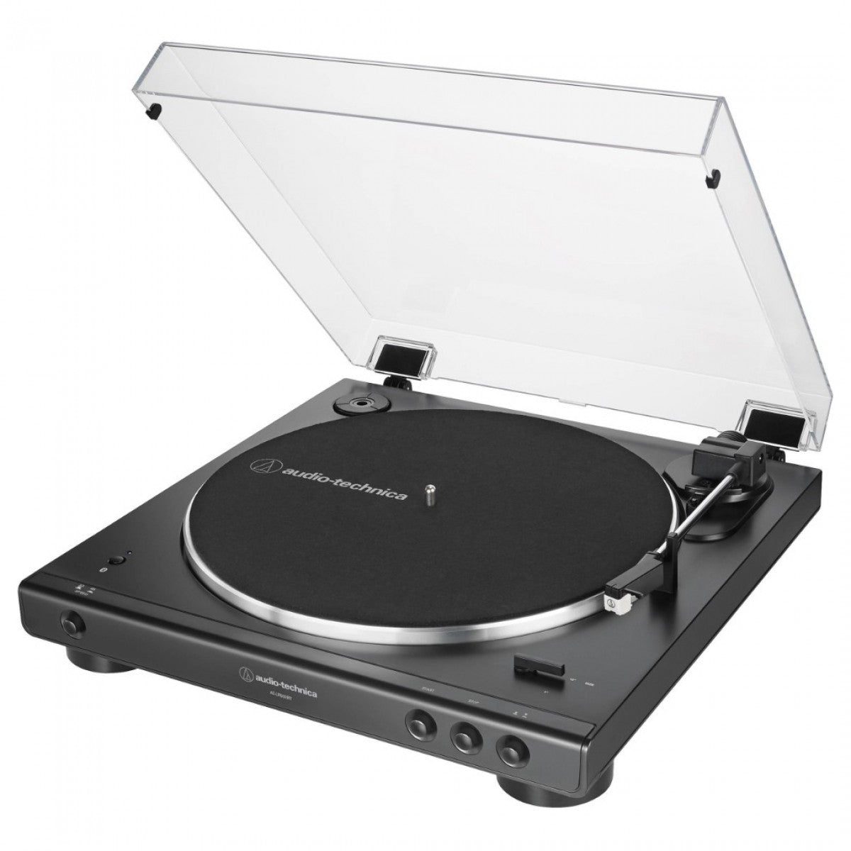 Audio Technica AT-LP60XBT Fully Automatic Bluetooth Wireless Turntable with Roberts Stream 67L All In One Smart Music System Black