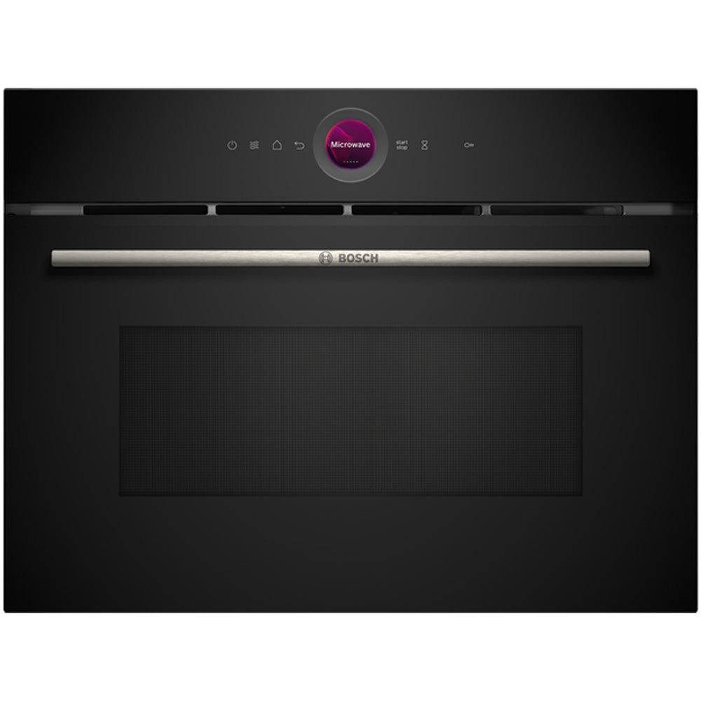 Bosch CEG732XB1B Series 8 Built-In Microwave & Grill Black
