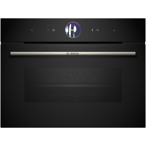 Bosch CSG7361B1 47L Series 8 Built-In Steam Combi Oven Black - A Rated