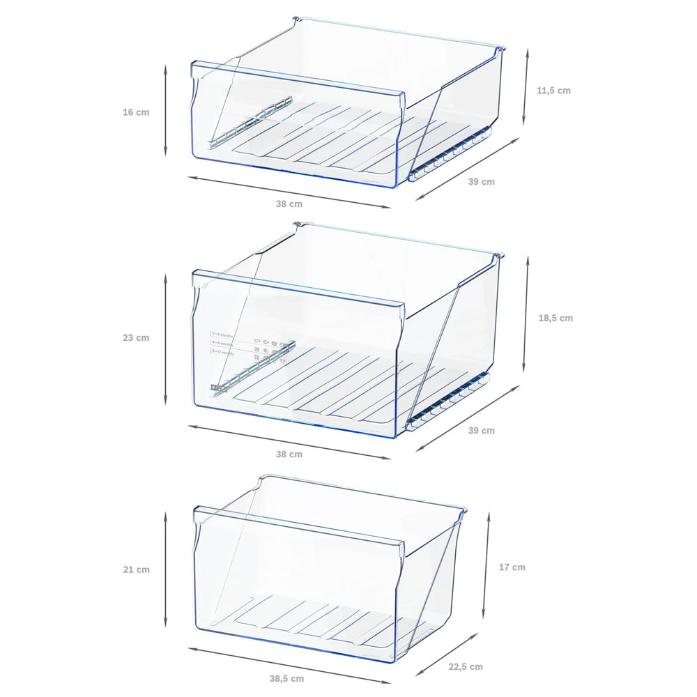 Bosch GTV15NWEBG Series 2 Freestanding Undercounter Freezer White - E Rated