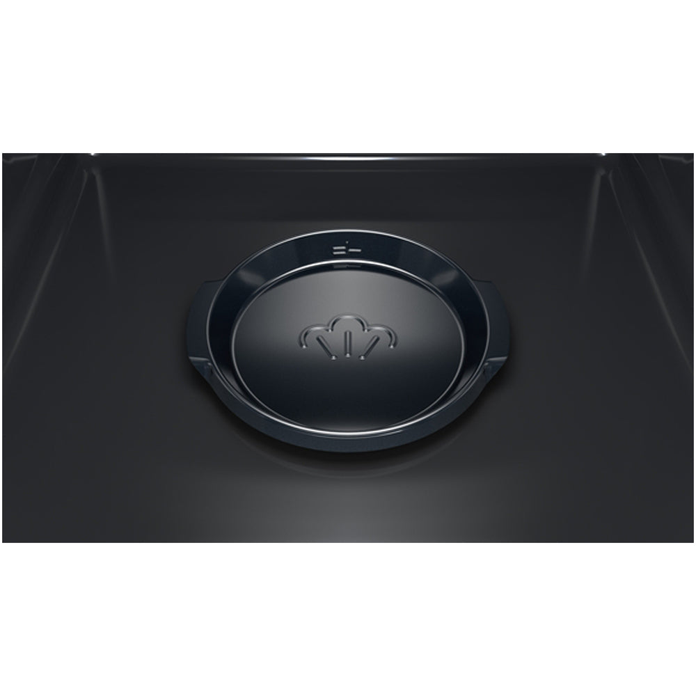 Bosch HQA534BB3B 60cm Series 8 Electric Built in Single Oven with Added Steam Function in Black