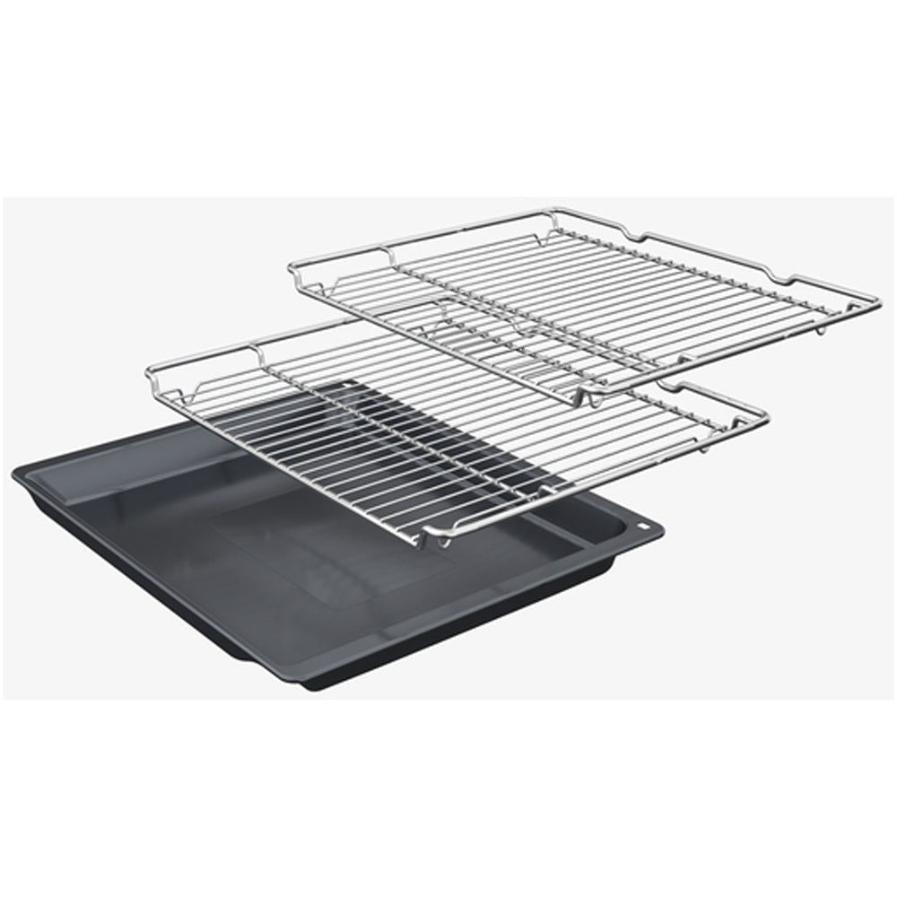 Bosch HQA534BW3B Series 4 71L Built-In Electric Single Oven White - A+ Rated