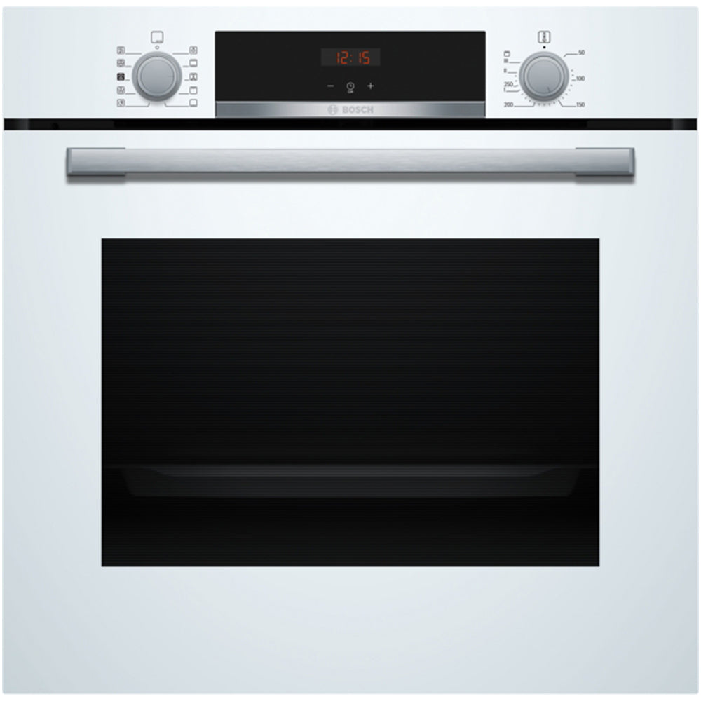 Bosch HQA534BW3B Series 4 71L Built-In Electric Single Oven White - A+ Rated