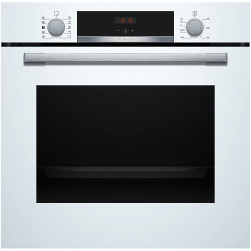 Bosch HQA534BW3B Series 4 71L Built-In Electric Single Oven White - A+ Rated