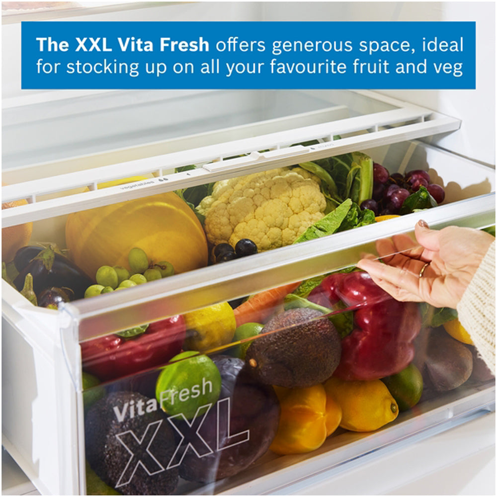 Bosch KBN96NSE1G Series 2 Fully Integrated 60/40 Fridge Freezer Frost Free - E Rated