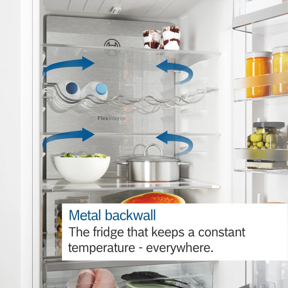 Bosch KFD96APEA Series 6 Plumbed Frost Free American Fridge Freezer Stainless Steel - E Rated