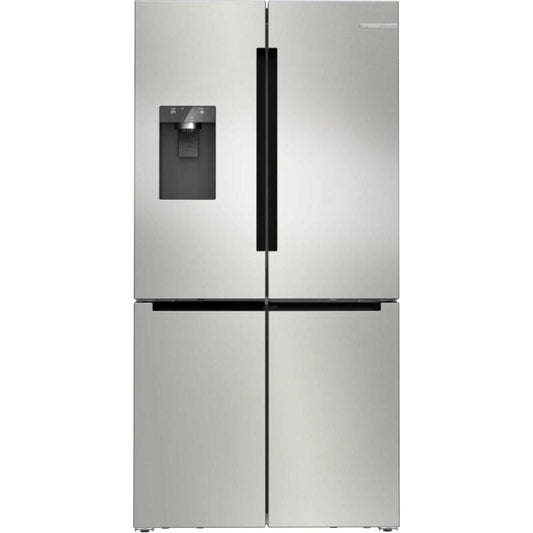 Bosch KFI96APEAG Series 6 Wifi Connected Non-Plumbed Frost Free American Fridge Freezer Stainless Steel - E Rated