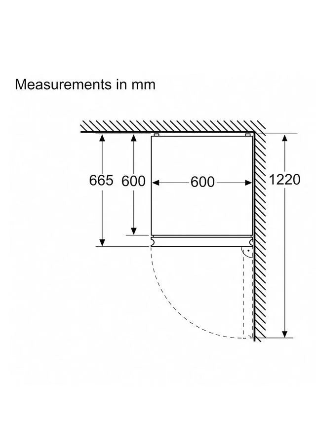 Bosch KGN39OCAFG Series 4 Freestanding Frost Free 70-30 Fridge Freezer Anthracite Steel - A Rated