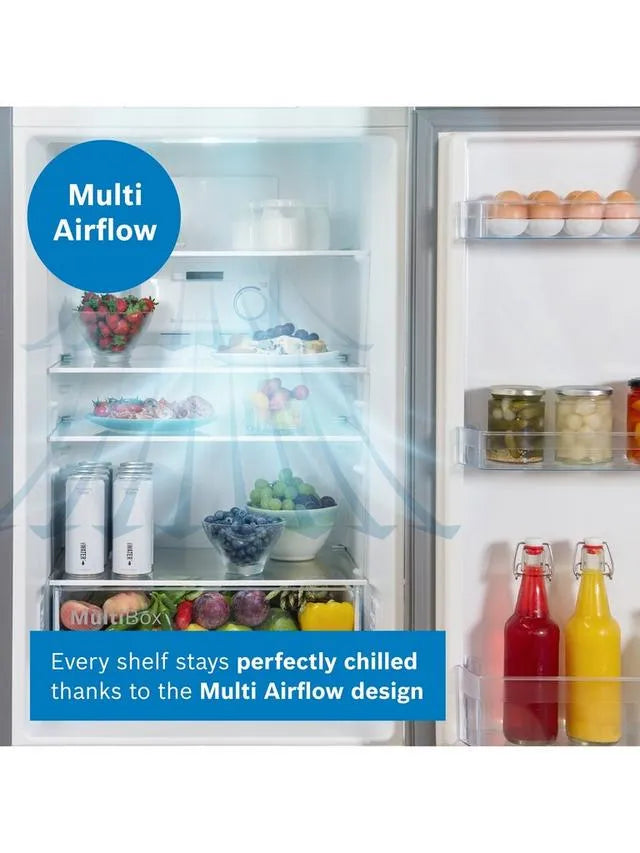 Bosch KGN39OCAFG Series 4 Freestanding Frost Free 70-30 Fridge Freezer Anthracite Steel - A Rated