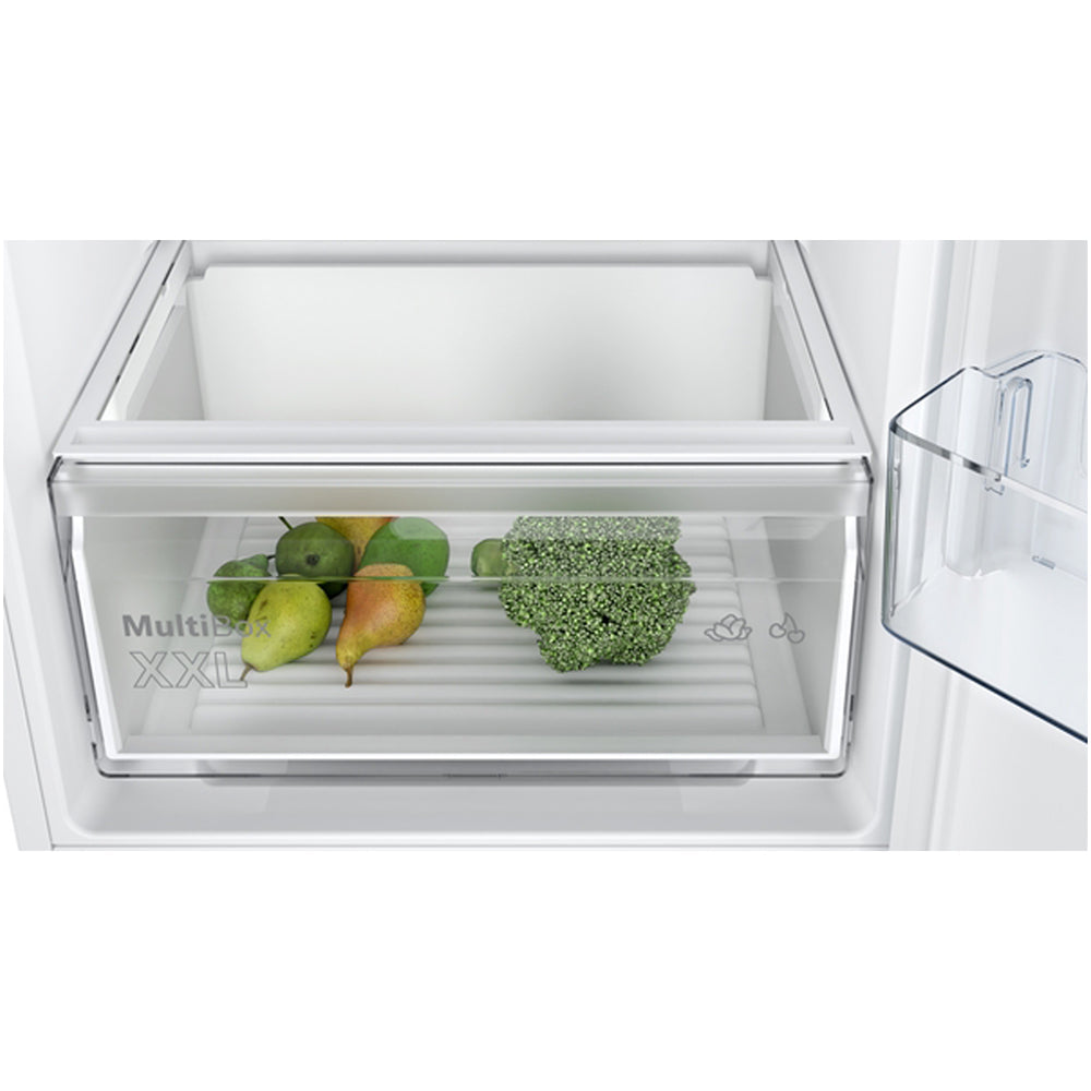 Bosch KIN86NFE0G Series 2 Fully Integrated 60/40 Fridge Freezer Frost Free White - E Rated