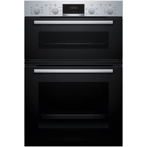 Bosch MBA533BS3B Series 4 60cm Built In Double Electric Oven Stainless Steel
