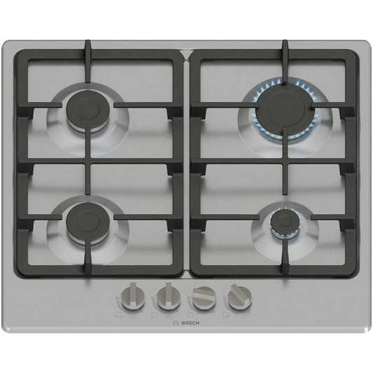 Bosch PGP6B5K90 Series 4 60cm Gas Hob Stainless steel