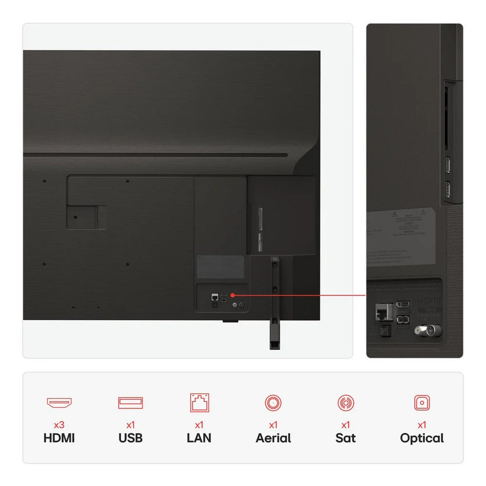 LG 50QNED84A6C 50 Inch QNED evo AI QNED84 HDR 4K Ultra HD Smart TV 2025