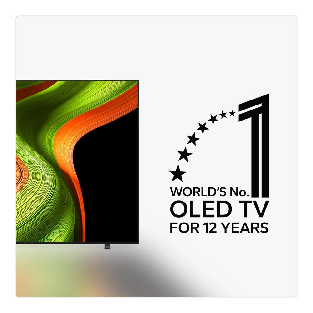 LG OLED83B56LA 83 Inch OLED AI B5 4K Ultra HD HDR Smart TV 2025