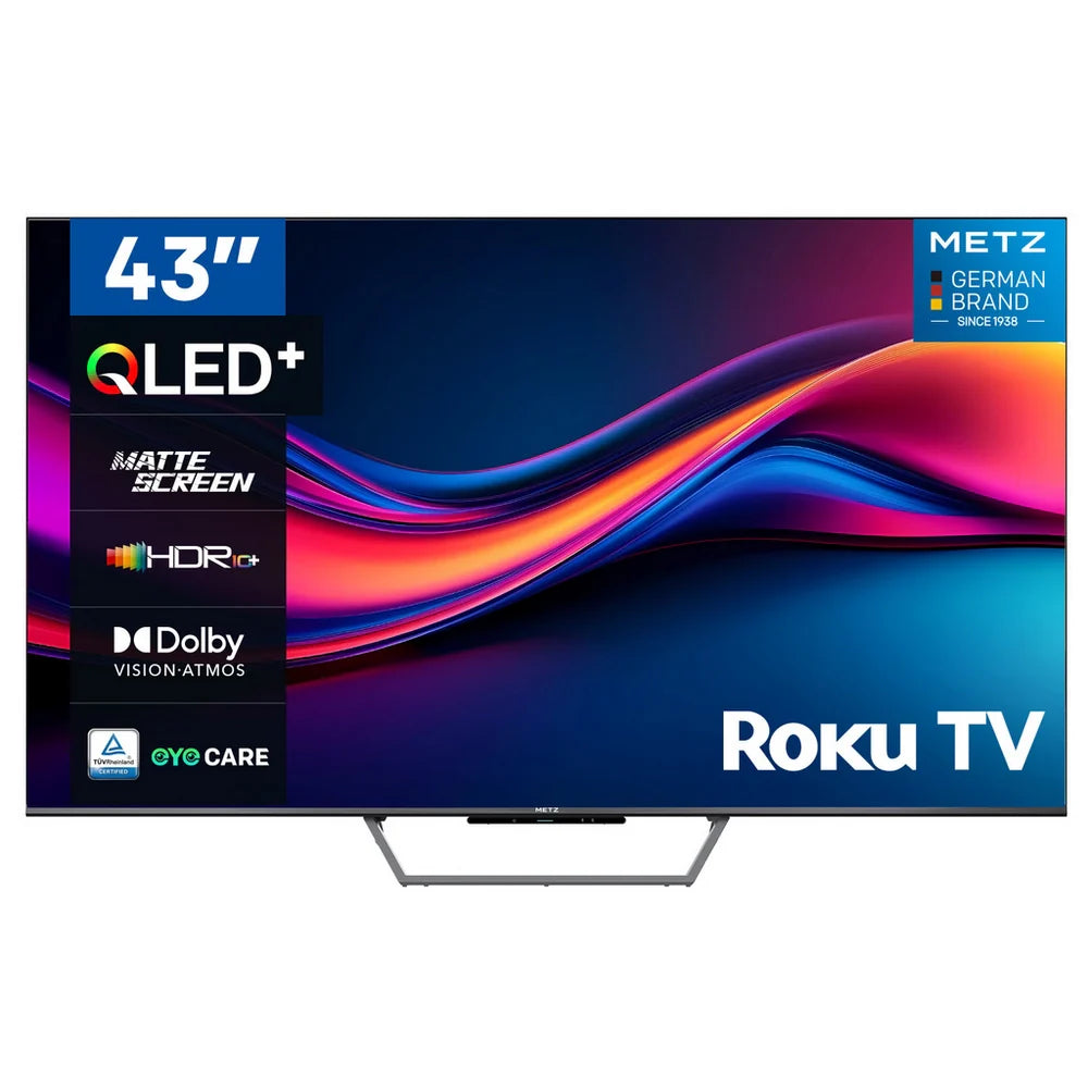 Metz 43MQF7500ZUK 43 Inch MQF7500Z 4K Ultra HD HDR QLED Smart TV 2025