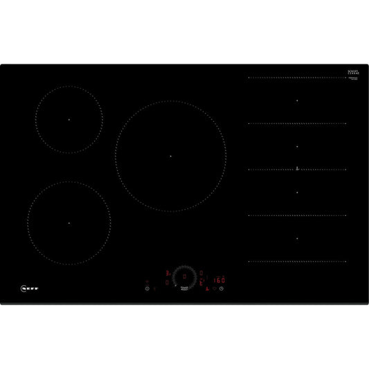 Neff T68FHV4L0 N70 80cm TwistTouch Induction Hob Black