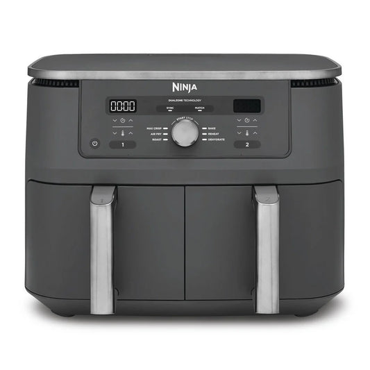 Ninja MAX 6 in 1 Dual Zone Air Fryer DZ400UK 9.5L - Gunmetal Grey