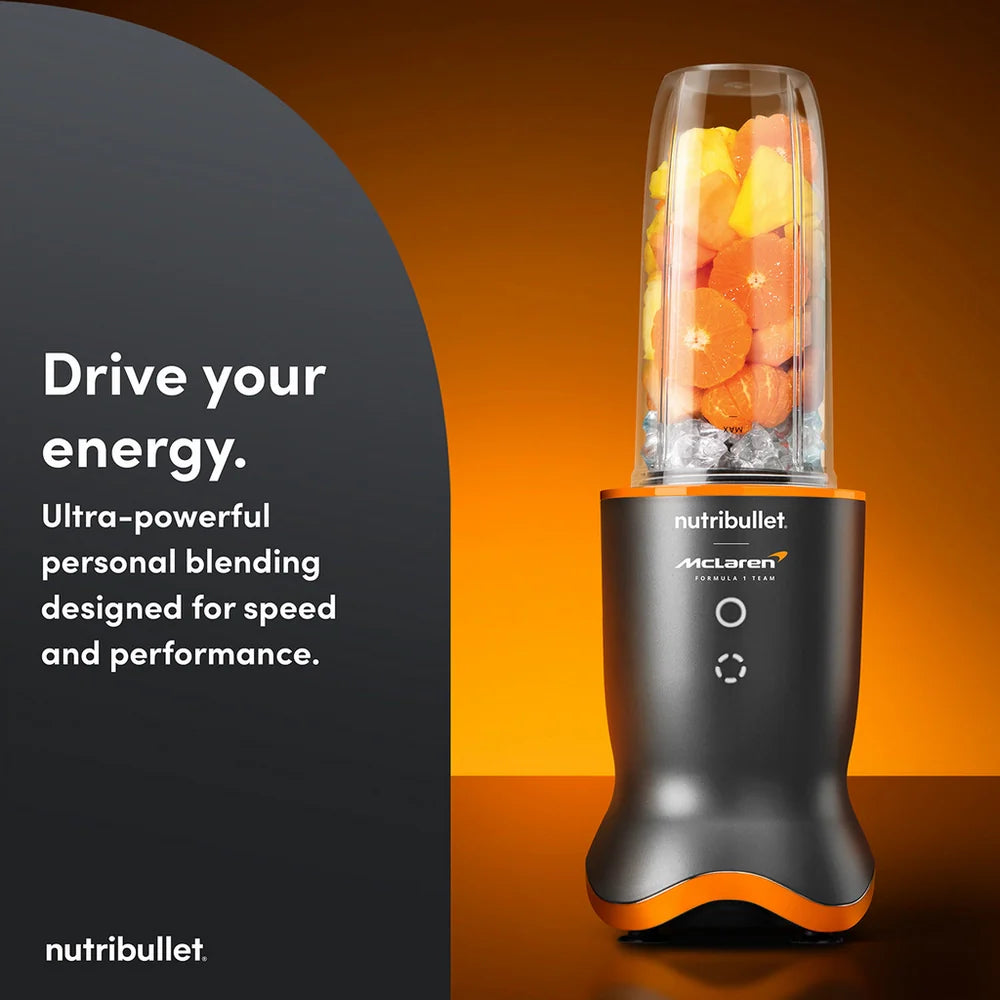 Nutribullet Ultra 1200 McLaren F1 Team Edition Portable Blender 2776 - Grey