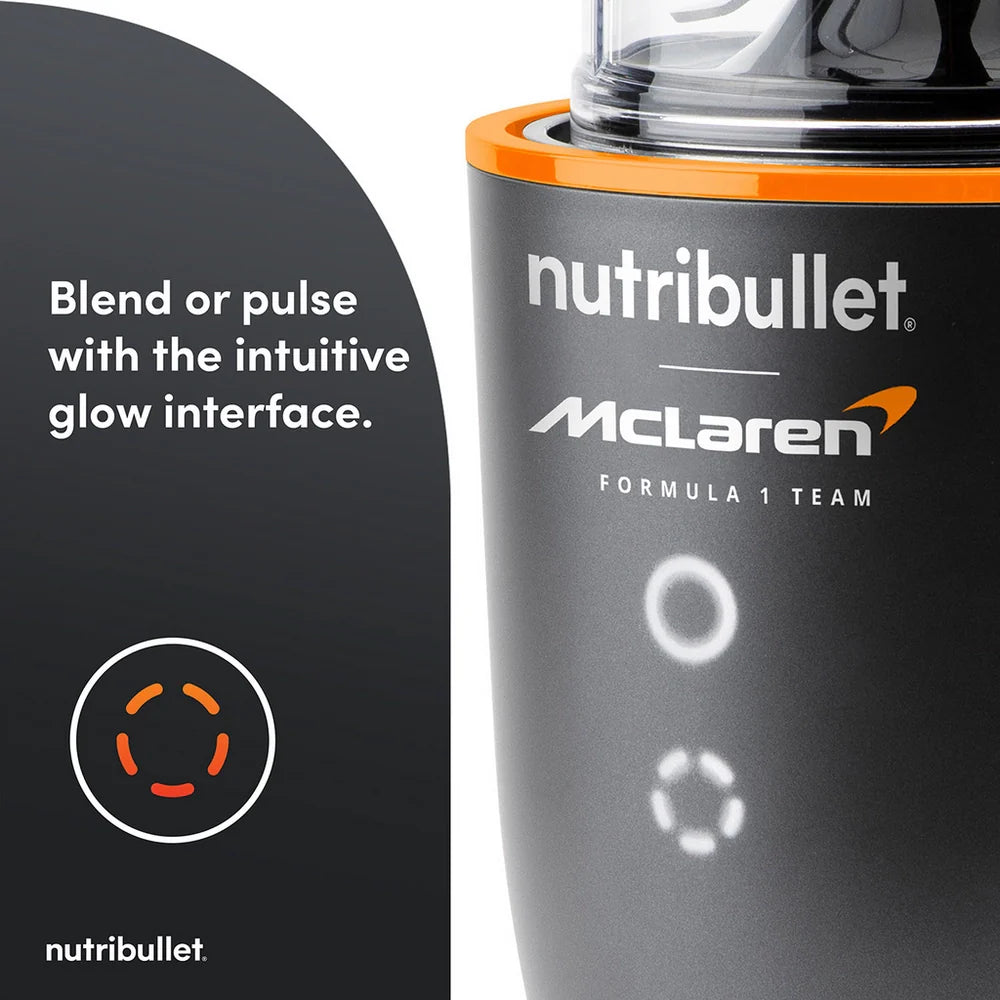 Nutribullet Ultra 1200 McLaren F1 Team Edition Portable Blender 2776 - Grey