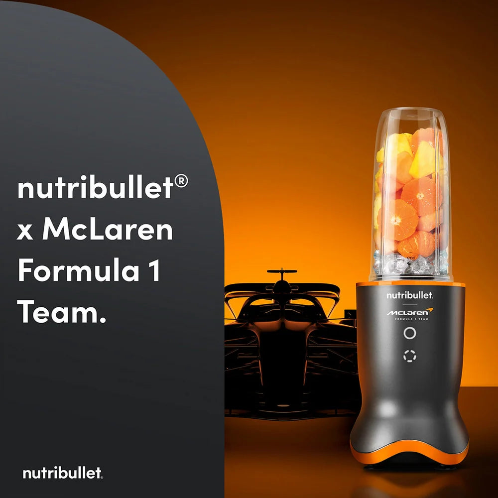 Nutribullet Ultra 1200 McLaren F1 Team Edition Portable Blender 2776 - Grey