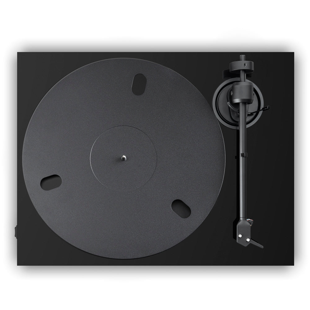 Pro-Ject E1.2 Plug and Play Entry Level Audiophile Grade Manual Turntable Black