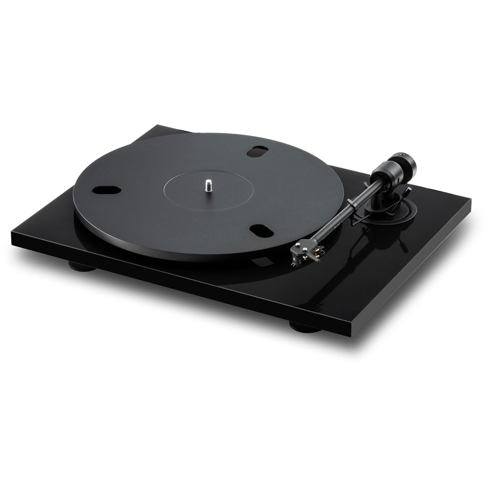 Pro-Ject E1.2 Plug and Play Entry Level Audiophile Grade Manual Turntable Black