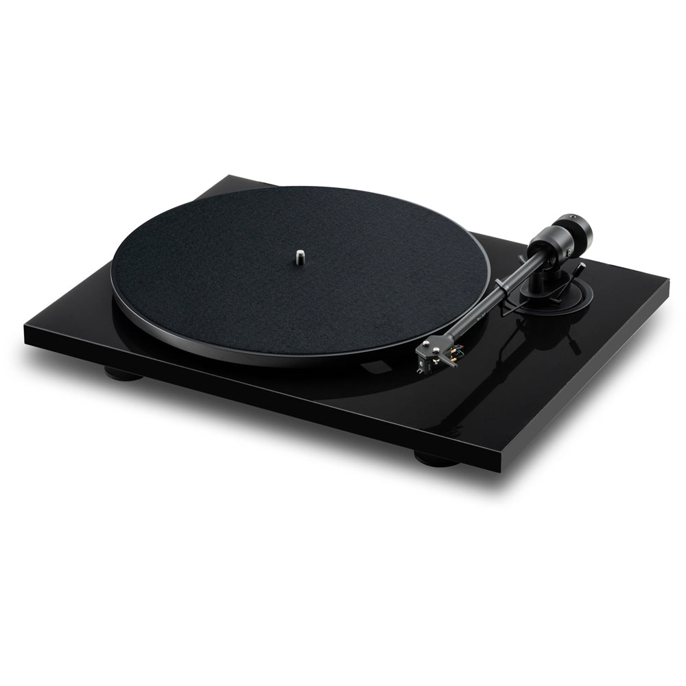 Pro-Ject E1.2 Plug and Play Entry Level Audiophile Grade Manual Turntable Black
