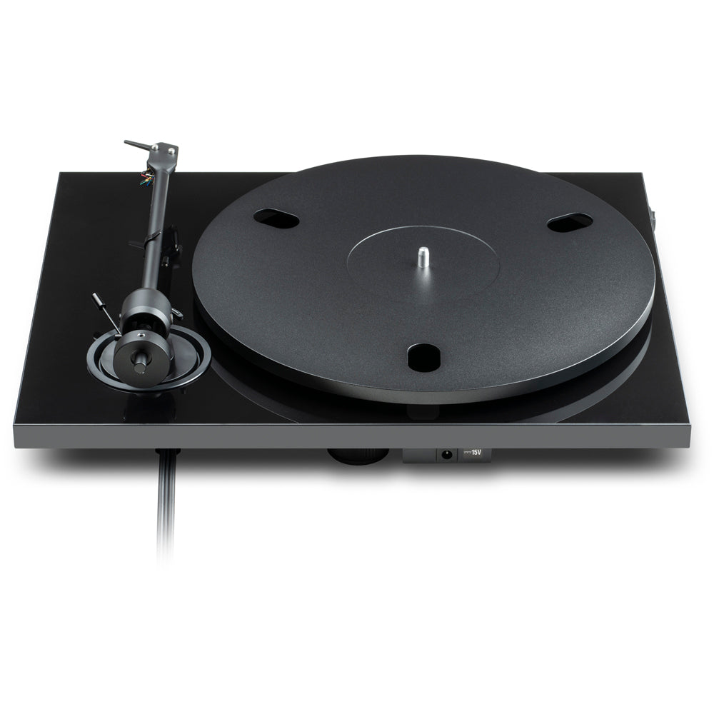 Pro-Ject E1.2 Plug and Play Entry Level Audiophile Grade Manual Turntable Black
