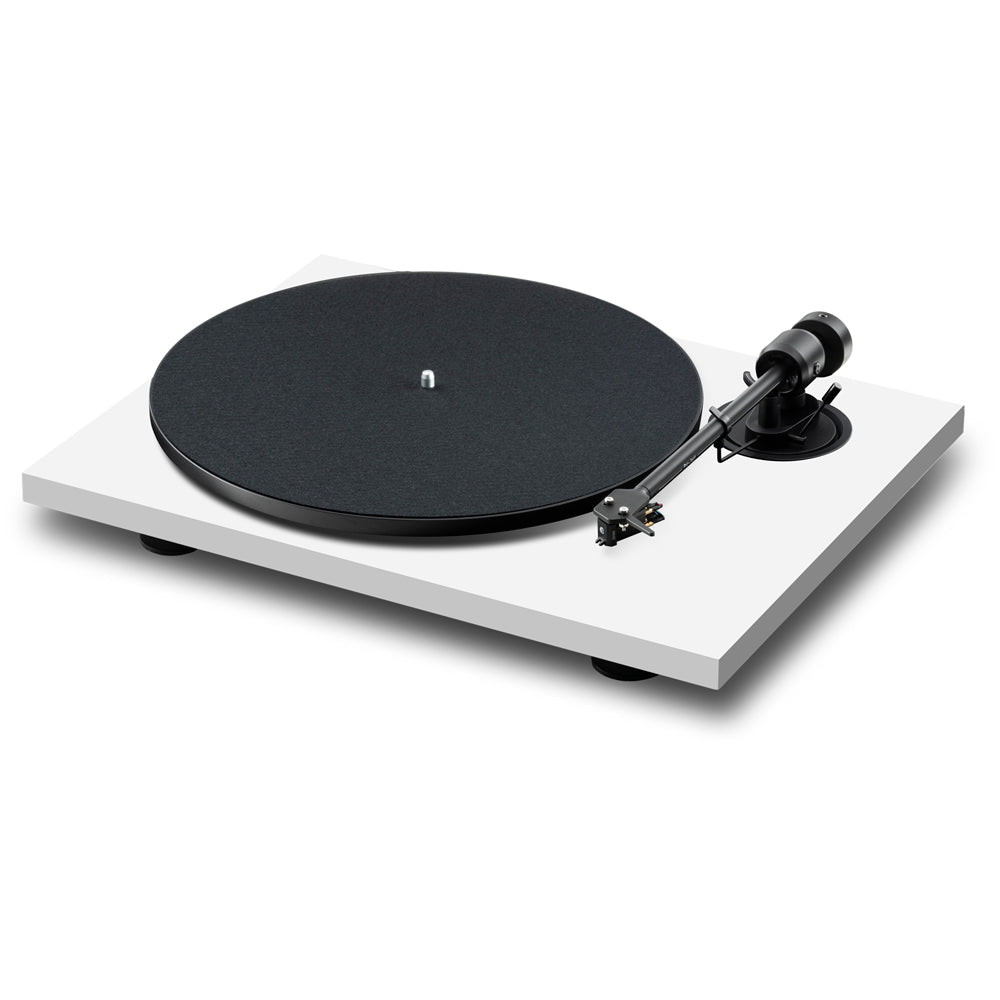 Pro-Ject E1.2 Plug and Play Entry Level Audiophile Grade Manual Turntable White