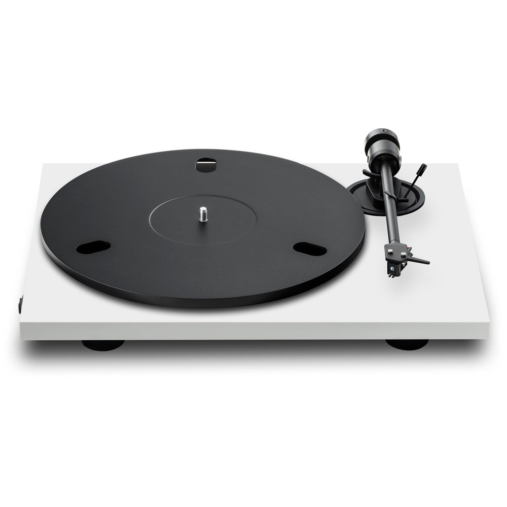 Pro-Ject E1.2 Plug and Play Entry Level Audiophile Grade Manual Turntable White