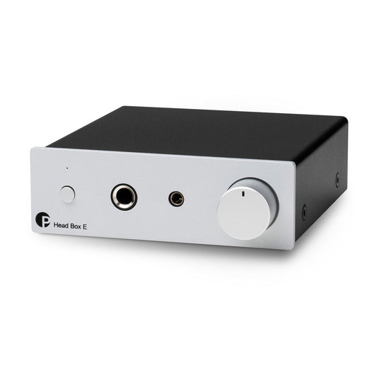 Pro-Ject Head Box E Micro-sized Headphone Amplifier Silver